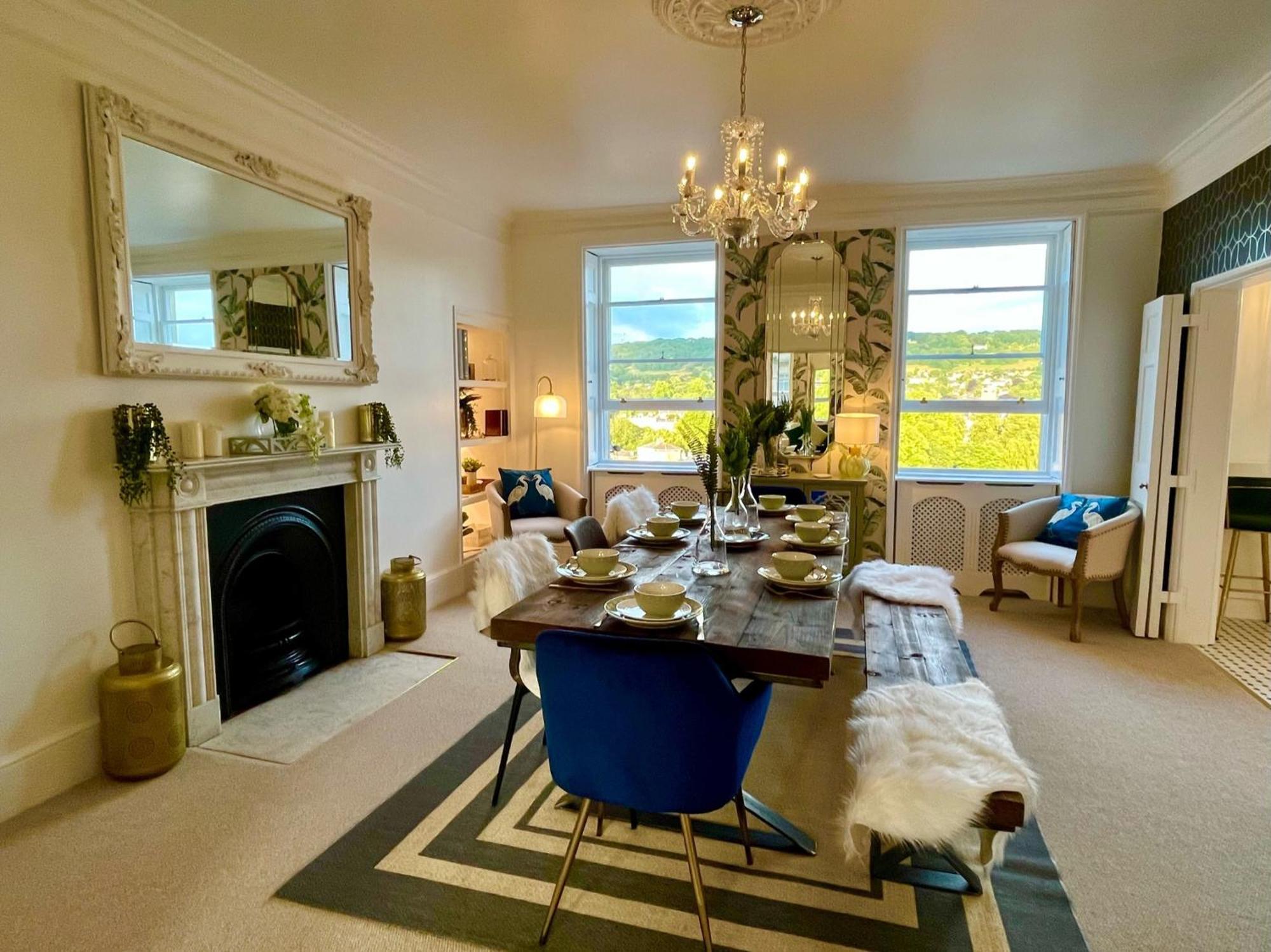 The Paragon Penthouse - Stunning Views Over Bath! Dış mekan fotoğraf
