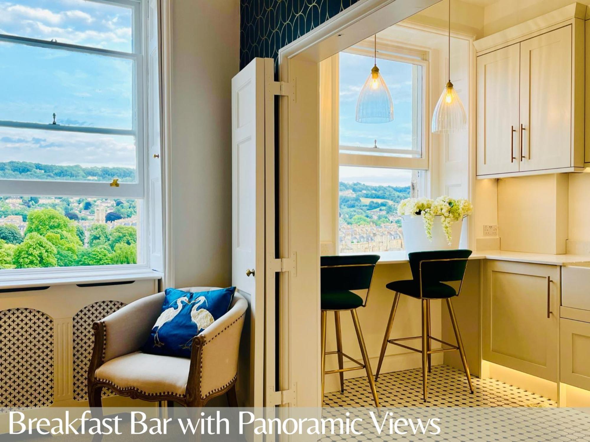 The Paragon Penthouse - Stunning Views Over Bath! Dış mekan fotoğraf