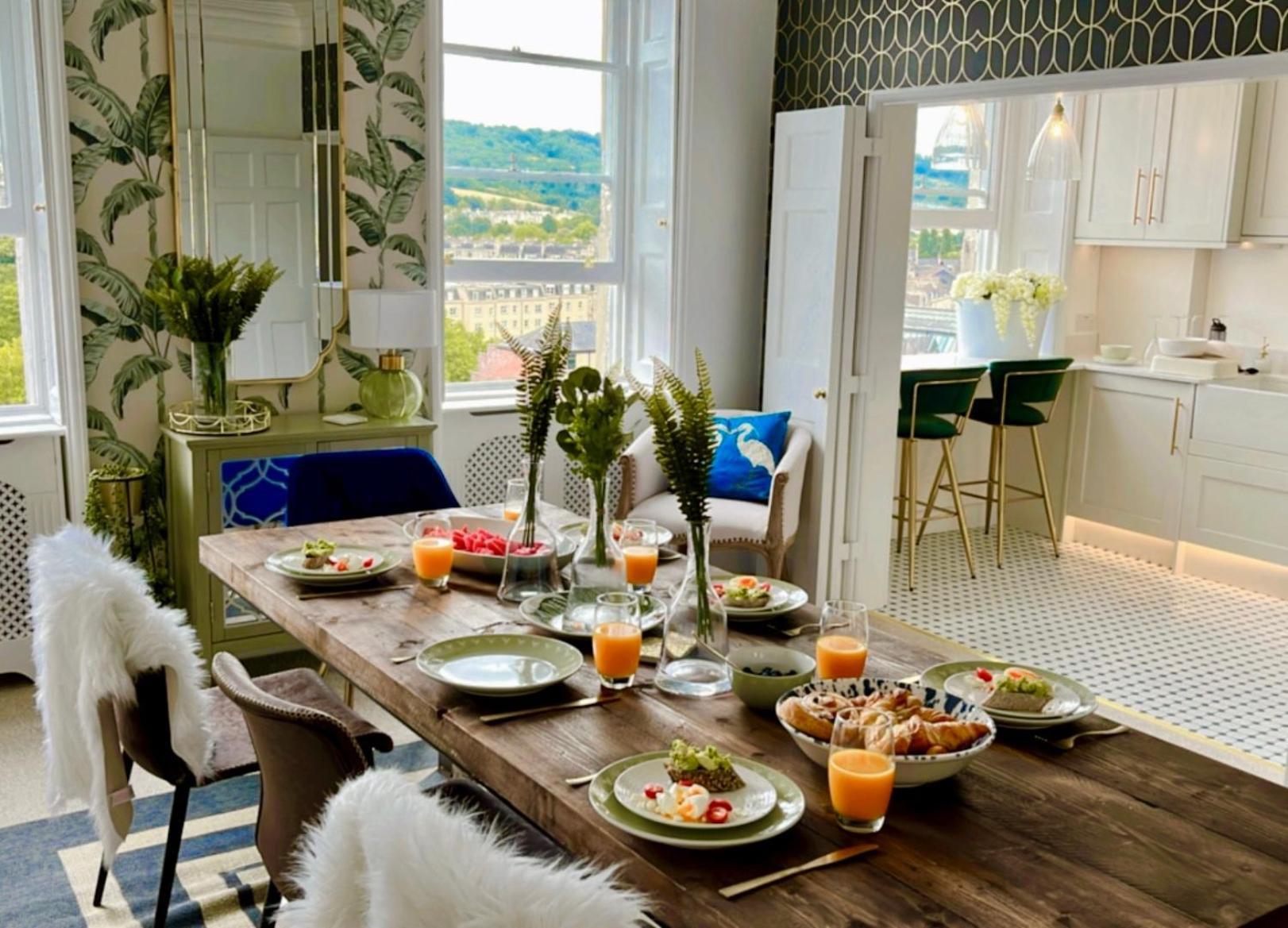 The Paragon Penthouse - Stunning Views Over Bath! Dış mekan fotoğraf