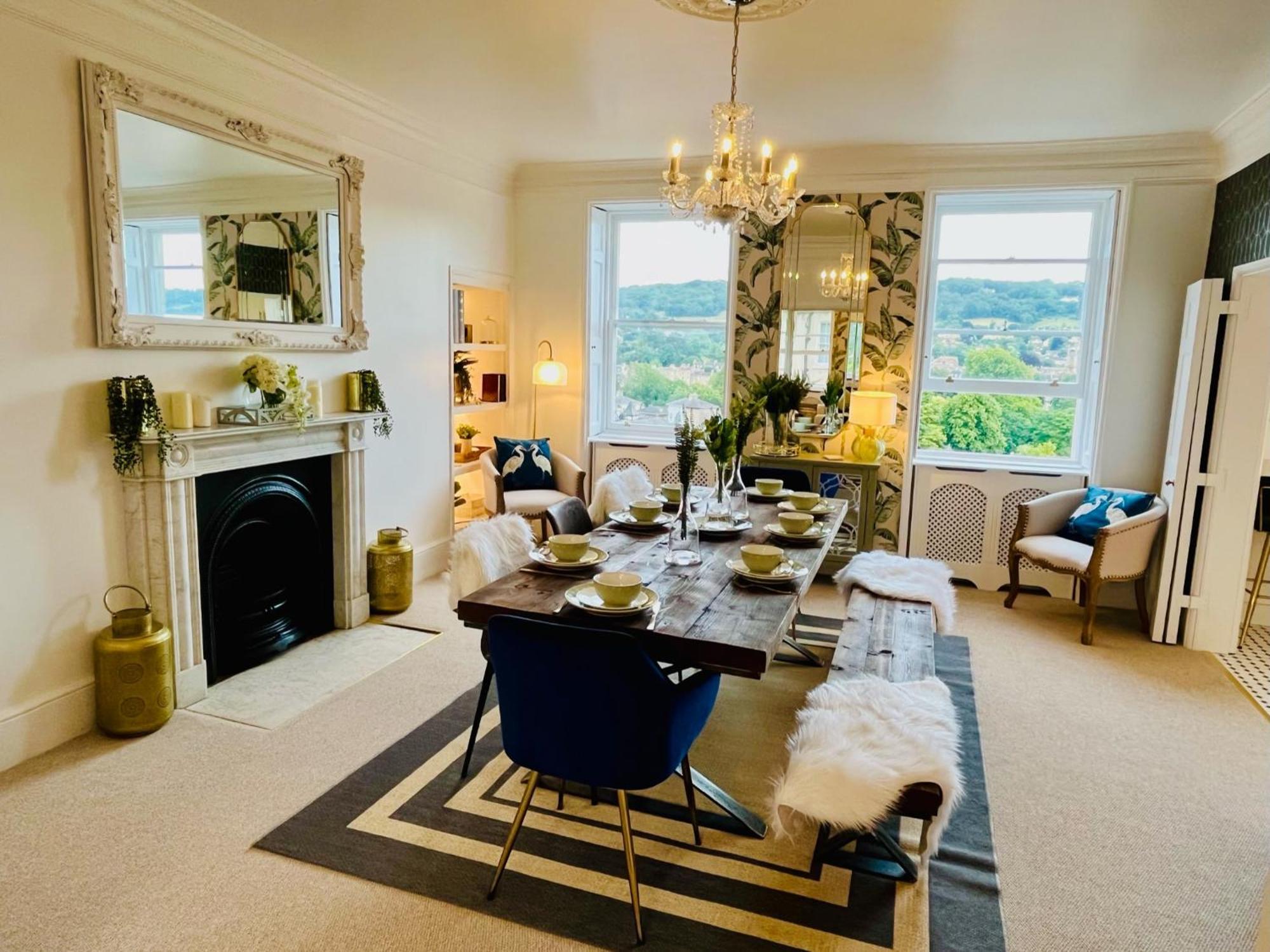 The Paragon Penthouse - Stunning Views Over Bath! Dış mekan fotoğraf