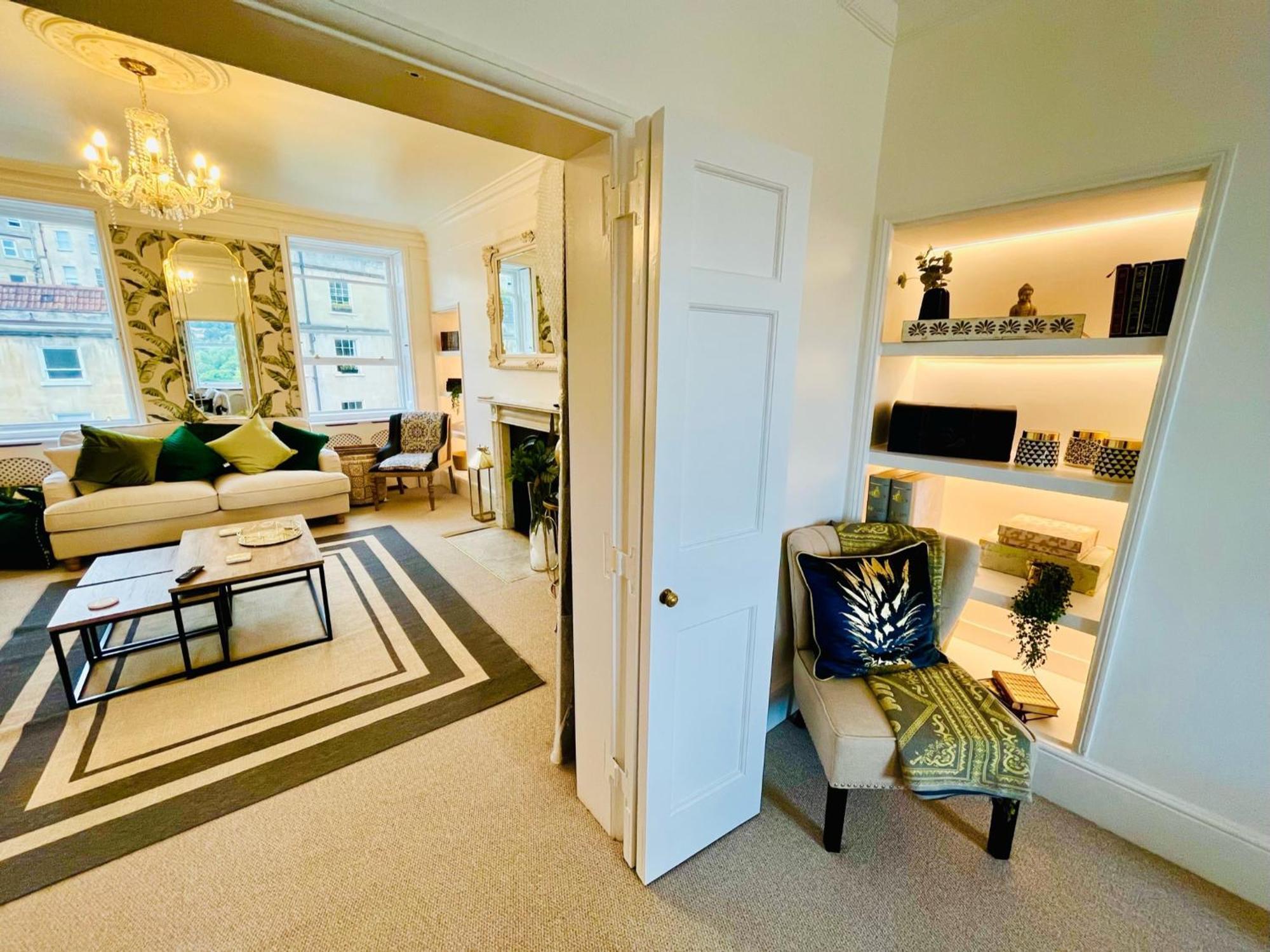 The Paragon Penthouse - Stunning Views Over Bath! Dış mekan fotoğraf