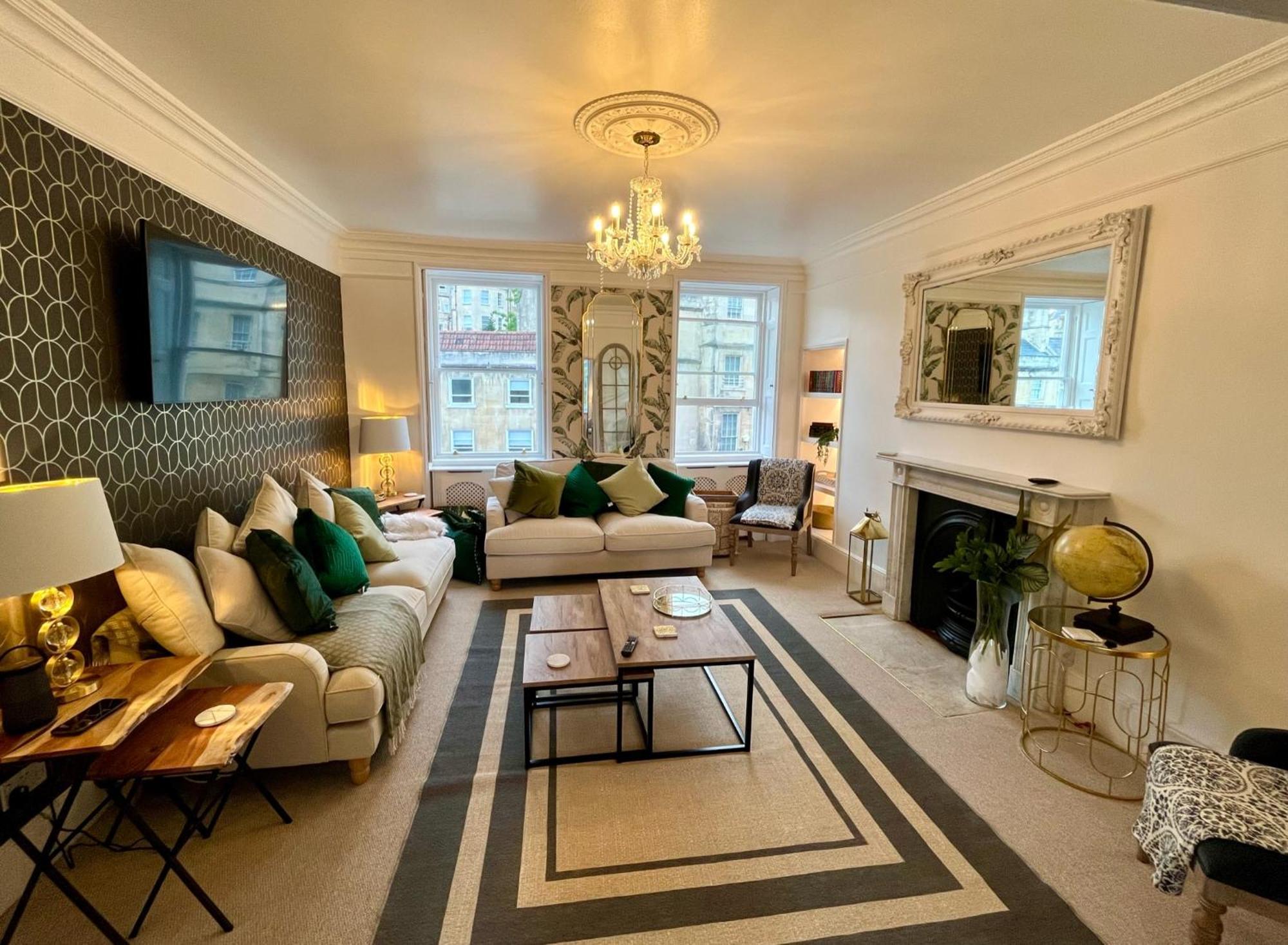 The Paragon Penthouse - Stunning Views Over Bath! Dış mekan fotoğraf
