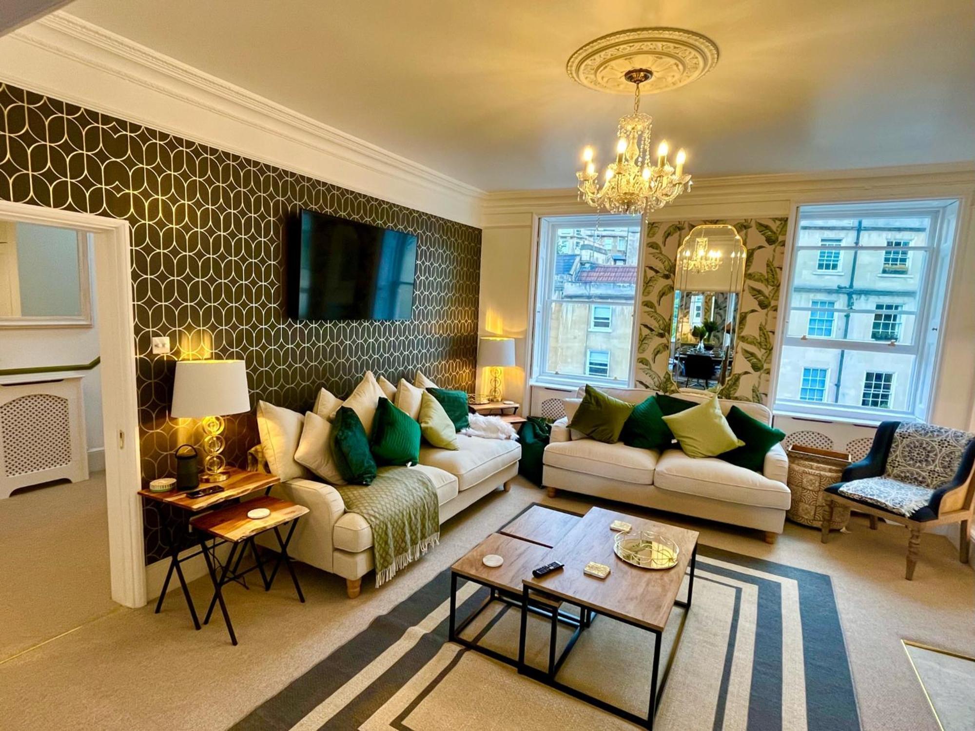 The Paragon Penthouse - Stunning Views Over Bath! Dış mekan fotoğraf